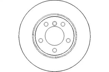 Тормозной диск (NATIONAL: NBD1815)