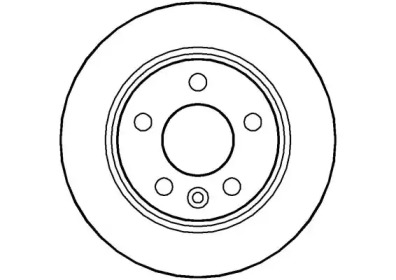 Тормозной диск (NATIONAL: NBD858)