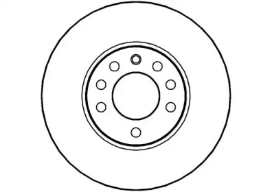 Тормозной диск (NATIONAL: NBD1168)
