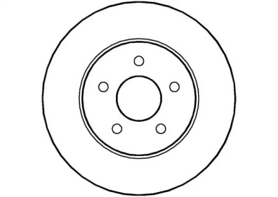Тормозной диск (NATIONAL: NBD1131)