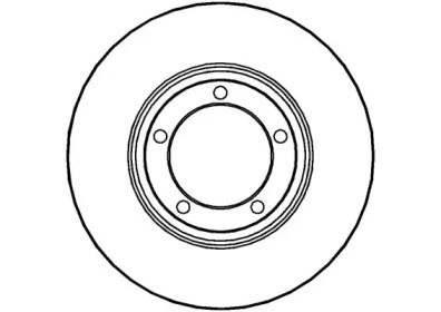 Тормозной диск (NATIONAL: NBD862)