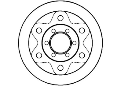 Тормозной диск (NATIONAL: NBD863)