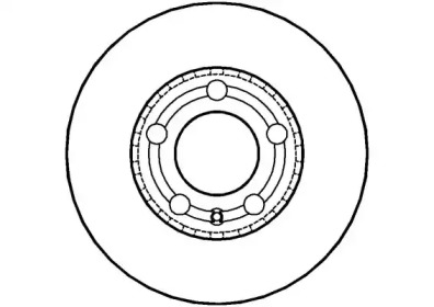 Тормозной диск (NATIONAL: NBD1247)