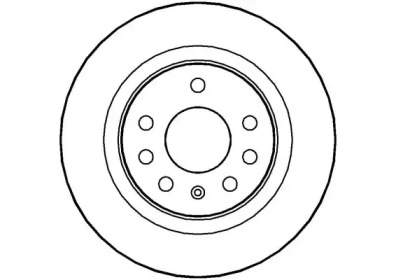 Тормозной диск (NATIONAL: NBD1170)