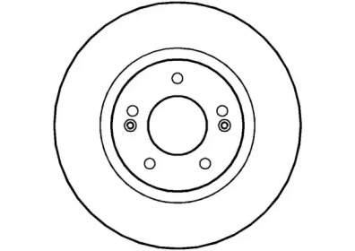 Тормозной диск (NATIONAL: NBD1250)