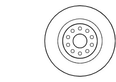 Тормозной диск (NATIONAL: NBD1173)