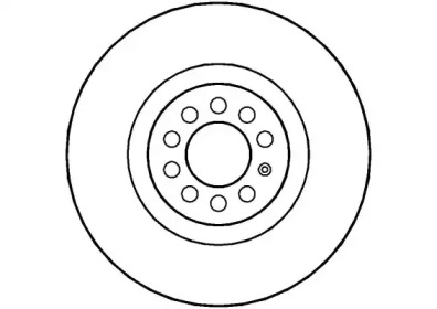 Тормозной диск (NATIONAL: NBD971)