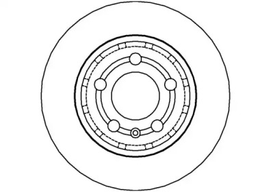 Тормозной диск (NATIONAL: NBD972)