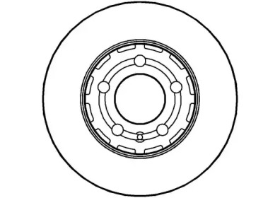 Тормозной диск (NATIONAL: NBD874)