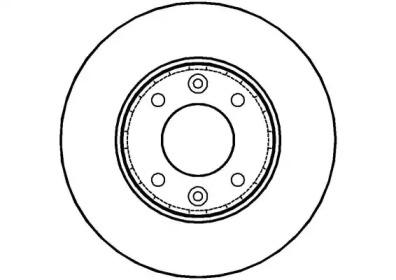 Тормозной диск (NATIONAL: NBD1226)
