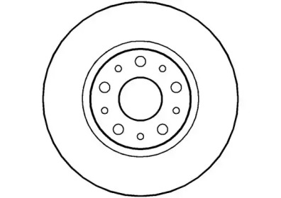 Тормозной диск (NATIONAL: NBD1227)