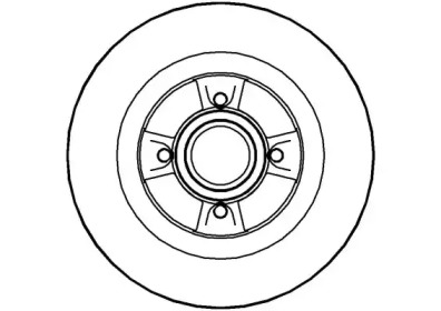 Тормозной диск (NATIONAL: NBD1181)