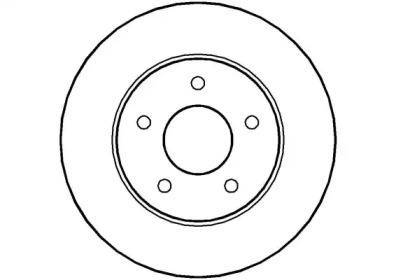Тормозной диск (NATIONAL: NBD1229)