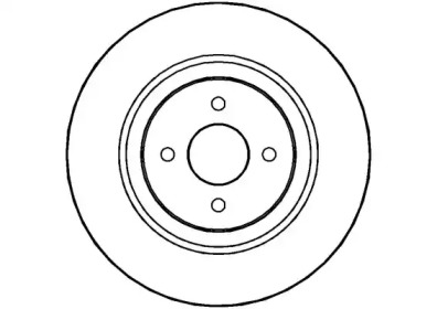 Тормозной диск (NATIONAL: NBD1183)