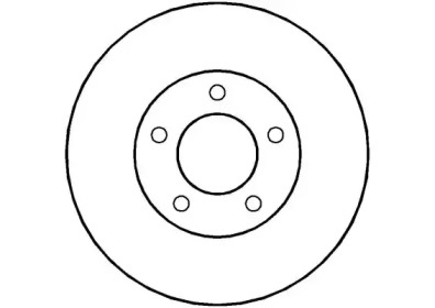Тормозной диск (NATIONAL: NBD880)