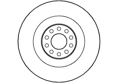 Тормозной диск (NATIONAL: NBD1260)