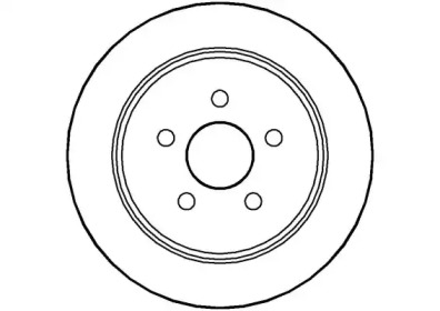 Тормозной диск (NATIONAL: NBD882)
