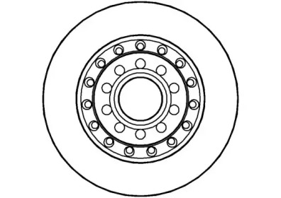 Тормозной диск (NATIONAL: NBD1261)