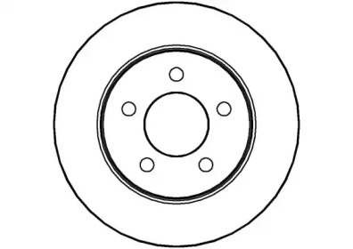 Тормозной диск (NATIONAL: NBD883)