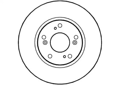 Тормозной диск (NATIONAL: NBD1186)