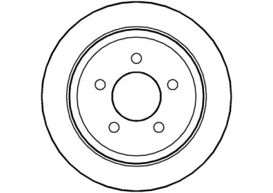 Тормозной диск (NATIONAL: NBD884)