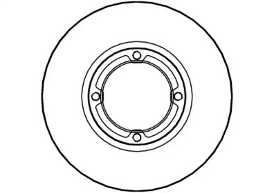 Тормозной диск (NATIONAL: NBD981)