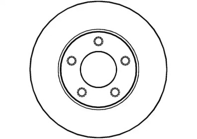 Тормозной диск (NATIONAL: NBD1188)