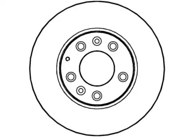 Тормозной диск (NATIONAL: NBD1269)