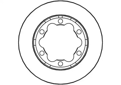 Тормозной диск (NATIONAL: NBD992)