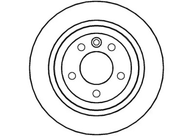 Тормозной диск (NATIONAL: NBD1295)