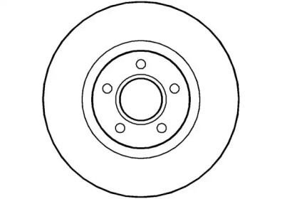 Тормозной диск (NATIONAL: NBD1296)