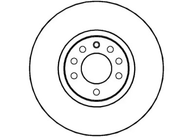 Тормозной диск (NATIONAL: NBD1282)