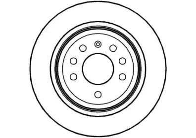 Тормозной диск (NATIONAL: NBD1283)