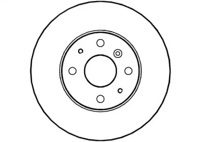 Тормозной диск (NATIONAL: NBD1307)