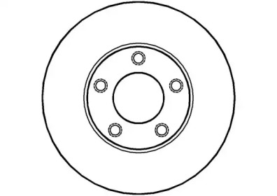 Тормозной диск (NATIONAL: NBD1320)
