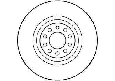 Тормозной диск (NATIONAL: NBD1330)