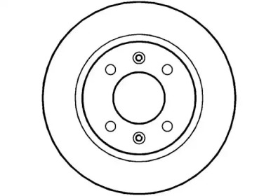 Тормозной диск (NATIONAL: NBD1339)