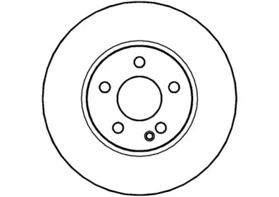 Тормозной диск (NATIONAL: NBD1345)