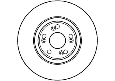 Тормозной диск (NATIONAL: NBD1347)