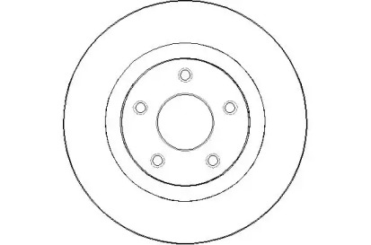 Тормозной диск (NATIONAL: NBD1488)