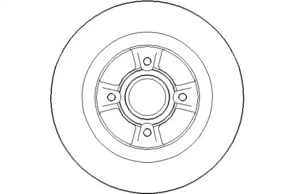Тормозной диск (NATIONAL: NBD1500)