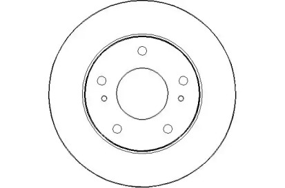 Тормозной диск (NATIONAL: NBD1501)