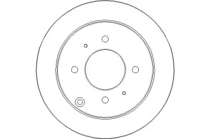 Тормозной диск (NATIONAL: NBD1502)