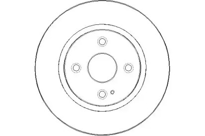 Тормозной диск (NATIONAL: NBD1509)