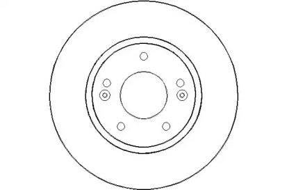 Тормозной диск (NATIONAL: NBD1510)