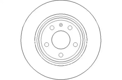 Тормозной диск (NATIONAL: NBD1519)