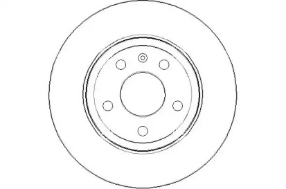 Тормозной диск (NATIONAL: NBD1521)