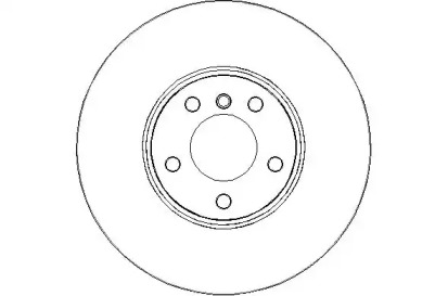 Тормозной диск (NATIONAL: NBD1524)