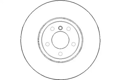 Тормозной диск (NATIONAL: NBD1525)
