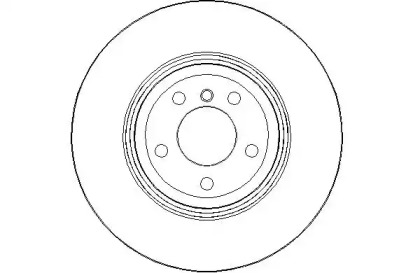 Тормозной диск (NATIONAL: NBD1528)